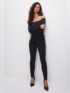 Good American Good Legs Jeans Black